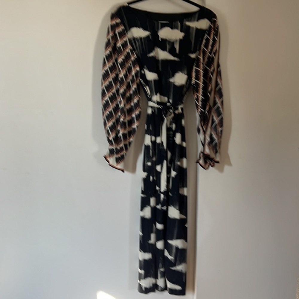 Dries Van Noten side slit and sleeve slit dress - Picture 8 of 8